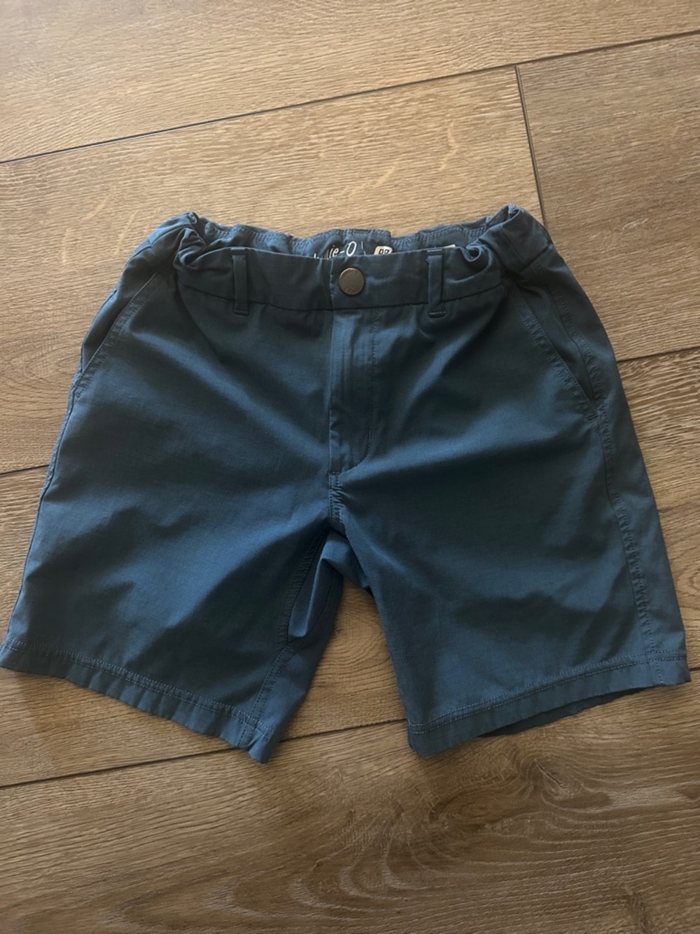 johnnie-O Navy Flat-Front Men's Shorts